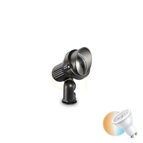 Kontrola Venkovní reflektor Ideallux TERRA PR1 Small černý GU10 046211