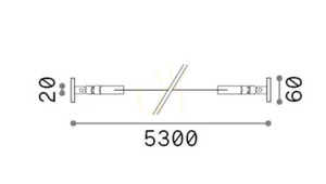Lineární LED profil Ideallux TESI černý 530 cm pro LED pásek 8 mm 302263 small 8