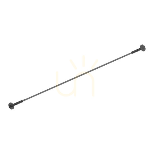 Kontrola Lineární LED profil Ideallux TESI 302294 černý 10 m pro LED pásek 20 mm