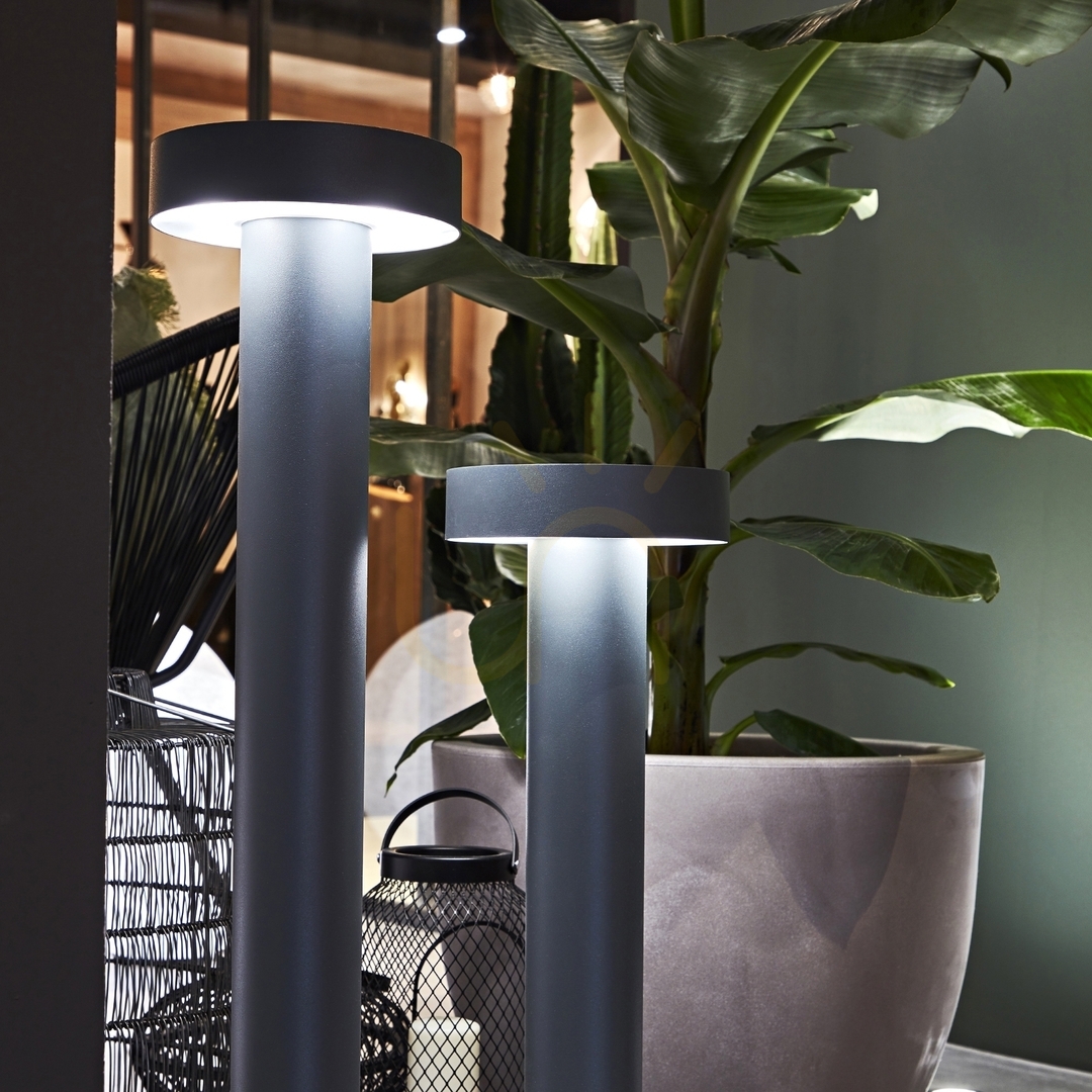 Pohled Venkovní stojací lampa Ideallux TESLA PT4 H80 Coffee hnědá 326924 Venkovní stojací lampa Ideallux TESLA PT4 H80 Coffee hnědá 326924