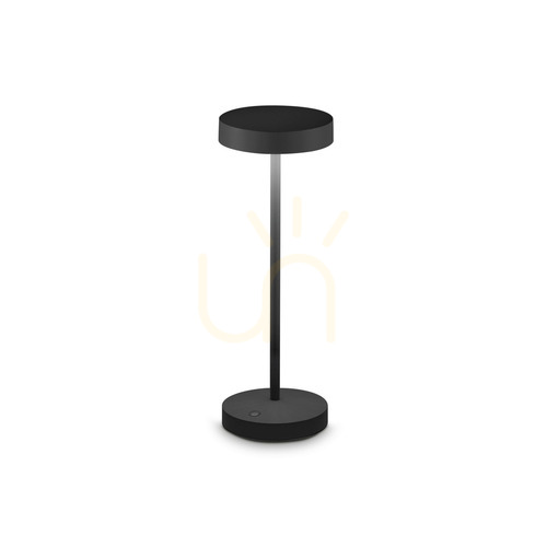 Kontrola Stolní lampa Ideal Lux Toffee TL Nero černá LED 2W 32 cm 328614