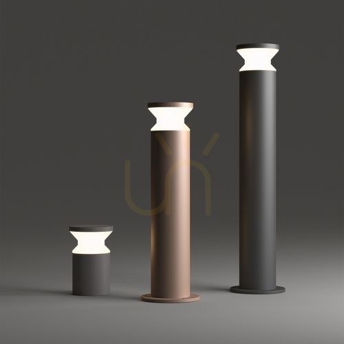 Kontrola Venkovní stojací světlo Ideal Lux Torre PT1 antracit 22 cm E27 158891