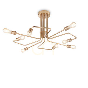 Plafon Ideallux Triumph PL8 mosaz 8xE27 Ø92 cm 160313 0 Plafon Ideallux Triumph PL8 mosaz 8xE27 Ø92 cm 160313 small 0