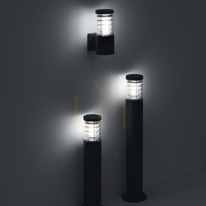 Venkovní stojací lampa Ideal Lux Tronco PT1 H80 Coffee hnědá 163741 small 1