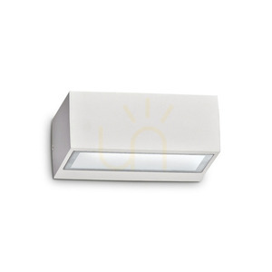 Venkovní nástěnné svítidlo Ideallux TWIN AP1 Bianco bílé 115351 0 Venkovní nástěnné svítidlo Ideallux TWIN AP1 Bianco bílé 115351 small 0