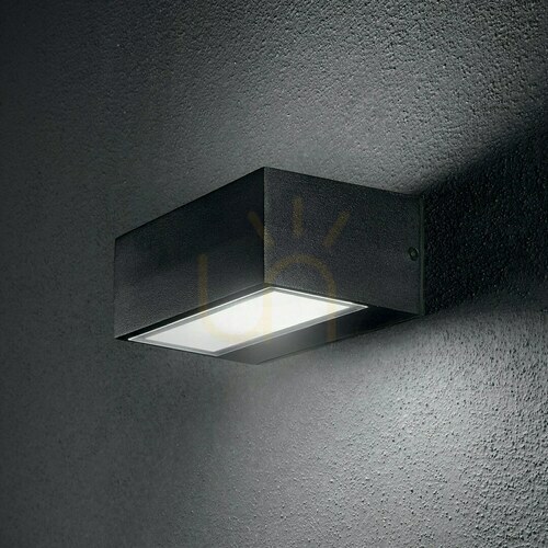 Kontrola Venkovní nástěnné svítidlo Ideal Lux Twin AP1 Nero černé G9 115375