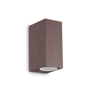 Venkovní nástěnné svítidlo Ideal Lux UP AP2 Coffee hnědé 2×G9 IP44 213354 small 0