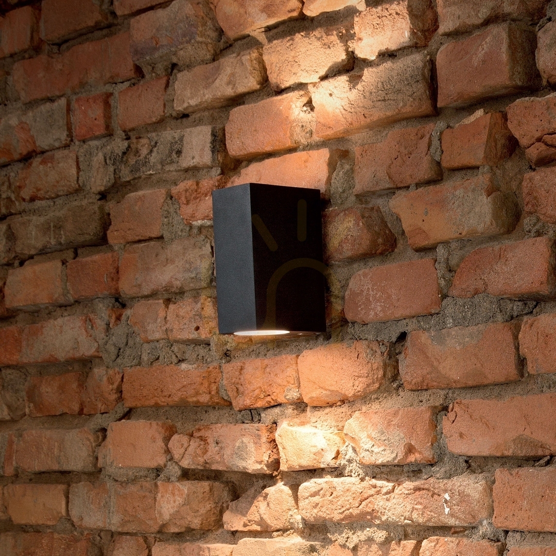 Náhled Venkovní nástěnné svítidlo Ideallux UP AP2 NERO černé G9 2x15W 115344 Venkovní nástěnné svítidlo Ideallux UP AP2 NERO černé G9 2x15W 115344