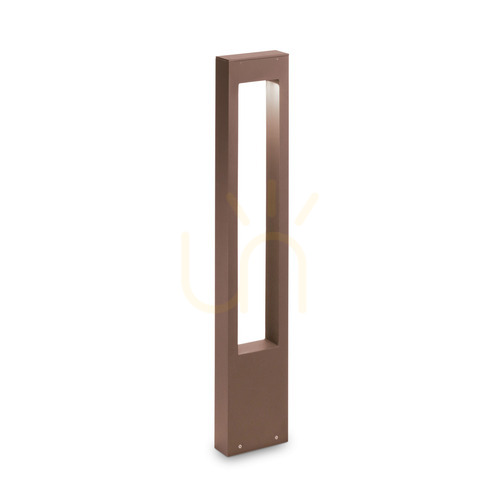 Kontrola Venkovní stojací lampa Ideallux VEGA PT1 Coffee hnědá 80 cm 213361