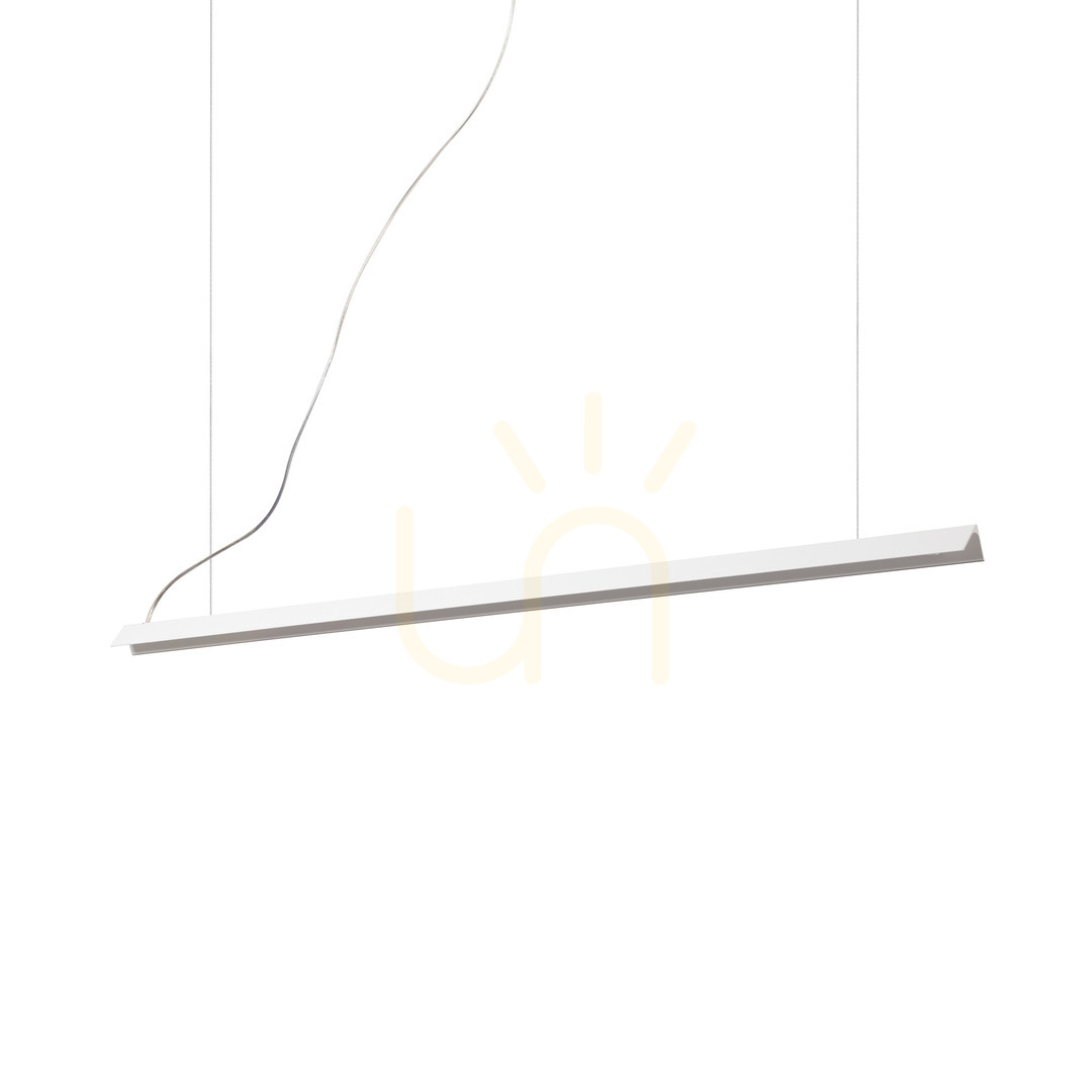 Kontrola Závěsné světlo Ideallux V-LINE SP BIANCO bílé LED 20W 110 cm 275369 Závěsné světlo Ideallux V-LINE SP BIANCO bílé LED 20W 110 cm 275369