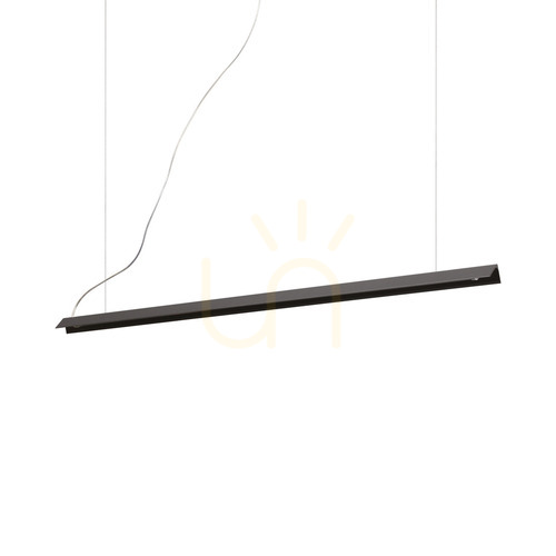 Kontrola Závěsné LED svítidlo Ideallux V-LINE SP NERO černé 110 cm 275376
