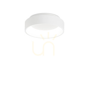 Plafon LED Ideallux Ziggy D030 bílý 27,7 cm 21W 293776 small 0