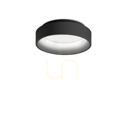 Kontrola LED stropní svítidlo Ideallux Ziggy PL D030 Nero černé 21W 293769