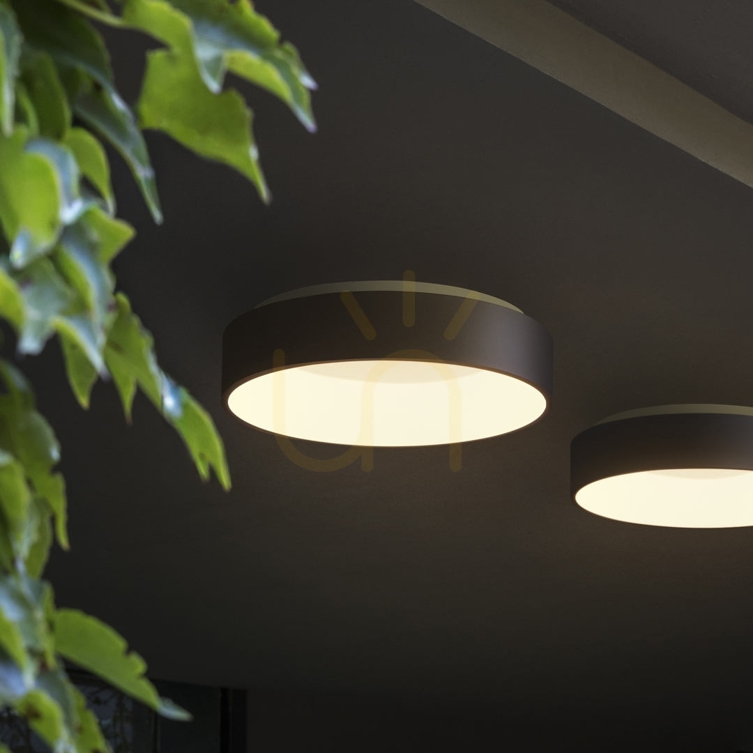 Náhled Plafon LED Ideal Lux Ziggy PL D045 Nero černý 45 cm 30W 307206 Plafon LED Ideal Lux Ziggy PL D045 Nero černý 45 cm 30W 307206