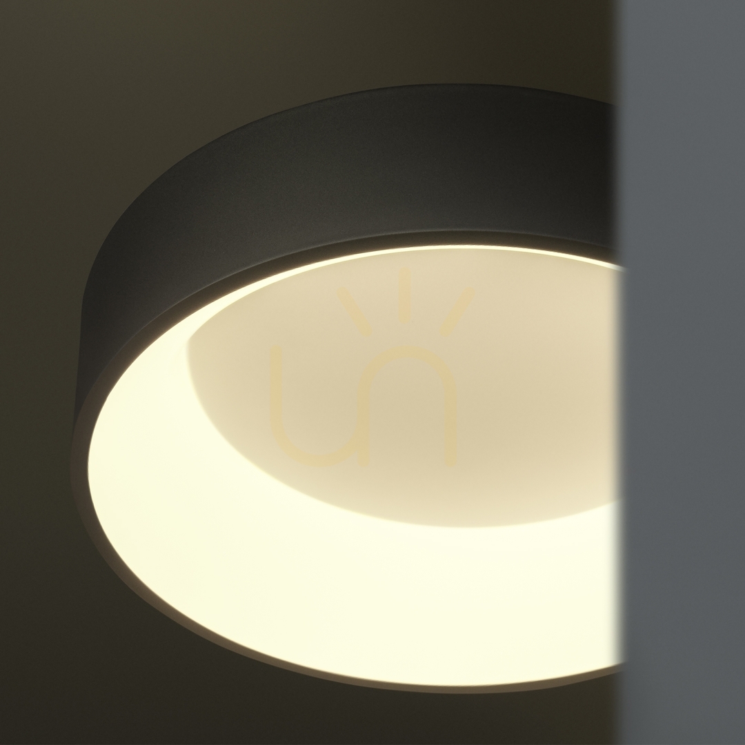 Zobrazit Plafon LED Ideal Lux Ziggy PL D045 Nero černý 45 cm 30W 307206 Plafon LED Ideal Lux Ziggy PL D045 Nero černý 45 cm 30W 307206