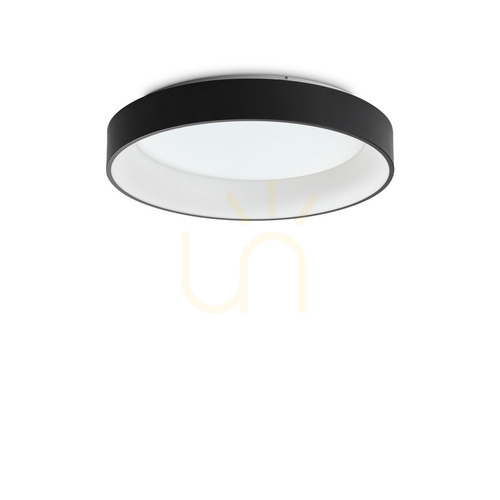Kontrola Plafon LED Ideallux Ziggy PL D060 černý 59,5 cm 307213