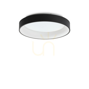 Plafon LED Ideallux Ziggy PL D060 černý 59,5 cm 307213 small 0