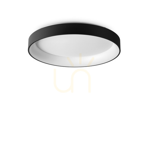 Kontrola Plafon LED Ideallux Ziggy D080 nero černý 80 cm 321615
