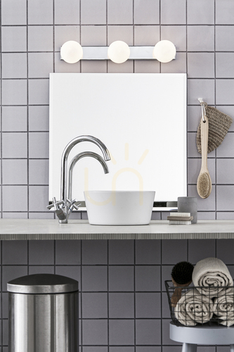 Kontrola Nástěnné koupelnové svítidlo Markslöjd MINI 3x G9 chrom opálové sklo IP44 106382