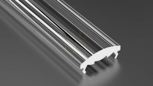 Kontrola Stínítko pro LED profil LUMINES BASIC PMMA 30 čoček 2 m