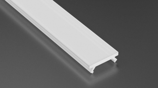 Kontrola Stínidlo pro LED profil LUMINES SLIM PMMA mléčné 3 m Stínidlo pro LED profil LUMINES SLIM PMMA mléčné 3 m