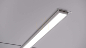 Stínidlo pro LED profil LUMINES SWIDE PMMA transparentní 1 m small 1