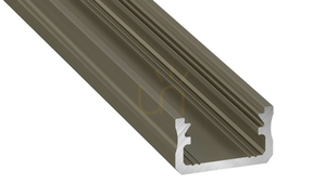 LED profil LUMINES typ A eloxovaný inox 1 m small 0
