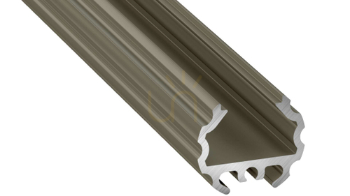 Kontrola LED profil LUMINES typ Mico inox eloxovaný 1 m