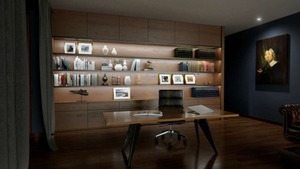 LUMINES LED profil typ Q18 černě eloxovaný 2 m small 2