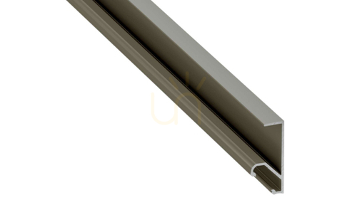 Kontrola LED profil LUMINES typ Q18 inox eloxovaný 2 m