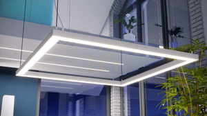 LUMINES LED profil typ ILEDO bílý lakovaný 2 m small 2