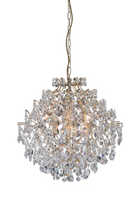 Lustr Markslöjd Rosendal zlatý křišťálový 6xE14 53 cm 100532 small 0