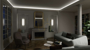 LED profil LUMINES LOGI stříbrný eloxovaný 2,02 m small 2