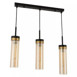 Závěsné svítidlo Malika 3xE27 černé PL0140-3 small 6