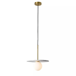 Bilo III 1xG9 bílá závěsná lampa PL0136-WH small 0