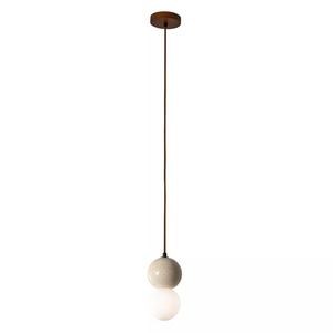 Bilo I 1xG9 bílá závěsná lampa PL0135 small 2