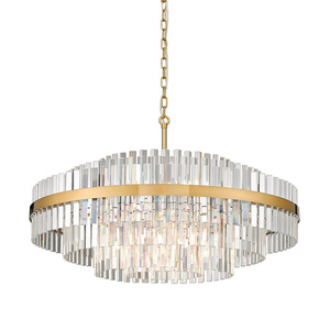 Lustr CONSTANTINOPLE P0567-16A-2GAC mosaz a sklo, 16xG9, Ø 80 cm small 0