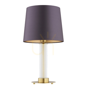 Stolní lampa Argon HAMPTON průhledná mosaz E27 8543 small 1