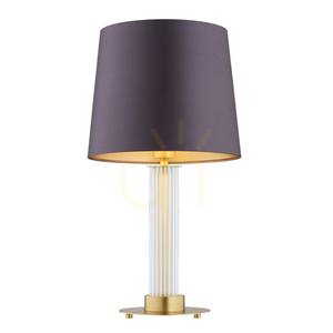 Stolní lampa Argon HAMPTON průhledná mosaz E27 8543 small 0