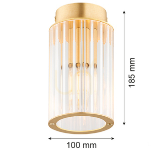 Plafon Argon Hampton transparentní 1xE14 IP20 8501 small 6
