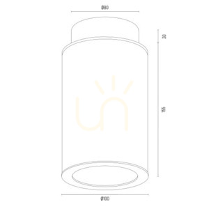 Plafon Argon Hampton transparentní 1xE14 IP20 8501 small 7