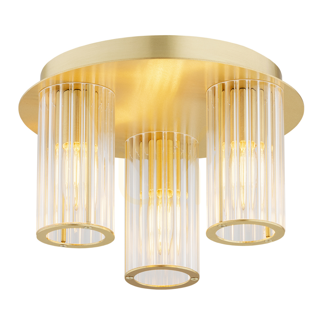 Kontrola Plafon ARGON Hampton 6304 transparentní kartáčovaná mosaz E14 IP20 Plafon ARGON Hampton 6304 transparentní kartáčovaná mosaz E14 IP20