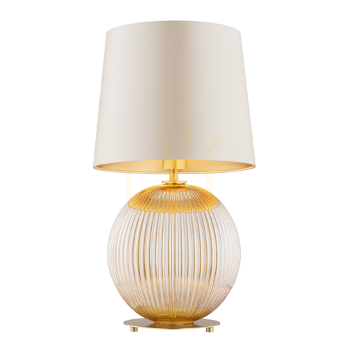 Kontrola Stolní lampa Argon HAMILTON béžová E27 8535
