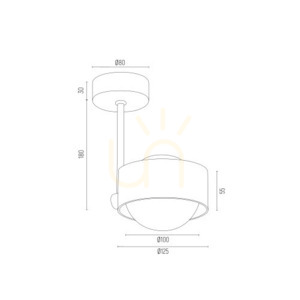 Závěsné svítidlo Argon Massimo Plus bílé opálové G9 IP44 8568 small 4