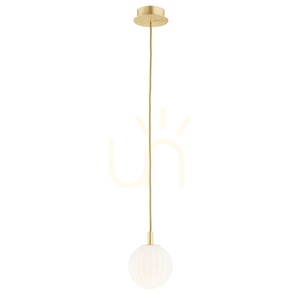 Závěsná lampa ARGON PALOMA bílá opálová mosaz E14 8506 0 Závěsná lampa ARGON PALOMA bílá opálová mosaz E14 8506 small 0