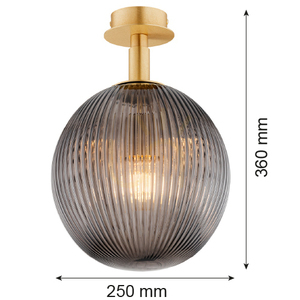Nástěnné světlo Argon Paloma kouřové mosaz E27 IP20 8511 5 Nástěnné světlo Argon Paloma kouřové mosaz E27 IP20 8511 small 5