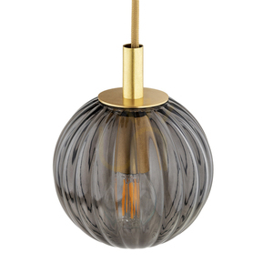 Závěsné svítidlo ARGON PALOMA 2185, kouřové, 5xE14, mosaz, IP20 small 3
