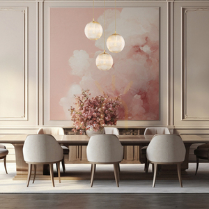 Závěsné svítidlo ARGON Paloma 6311, 3 × E27 max 15 W, medové vroubkované sklo, kartáčovaná mosaz, 55 × 152,5 cm small 2