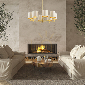 Lustr Argon Princeton béžový mosaz E27 8x1W 5071 2 Lustr Argon Princeton béžový mosaz E27 8x1W 5071 small 2