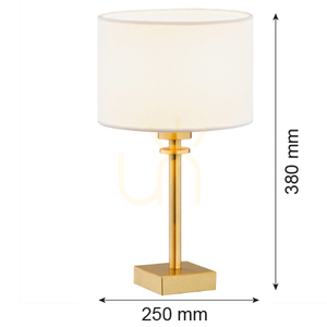 Stolní lampa Argon ABBANO bílá mosaz E27 8047 3 Stolní lampa Argon ABBANO bílá mosaz E27 8047 small 3